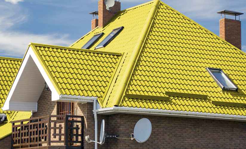 Металлочерепица Ламонтерра — объект 1